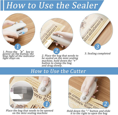 Upgraded Mini Bag Sealer