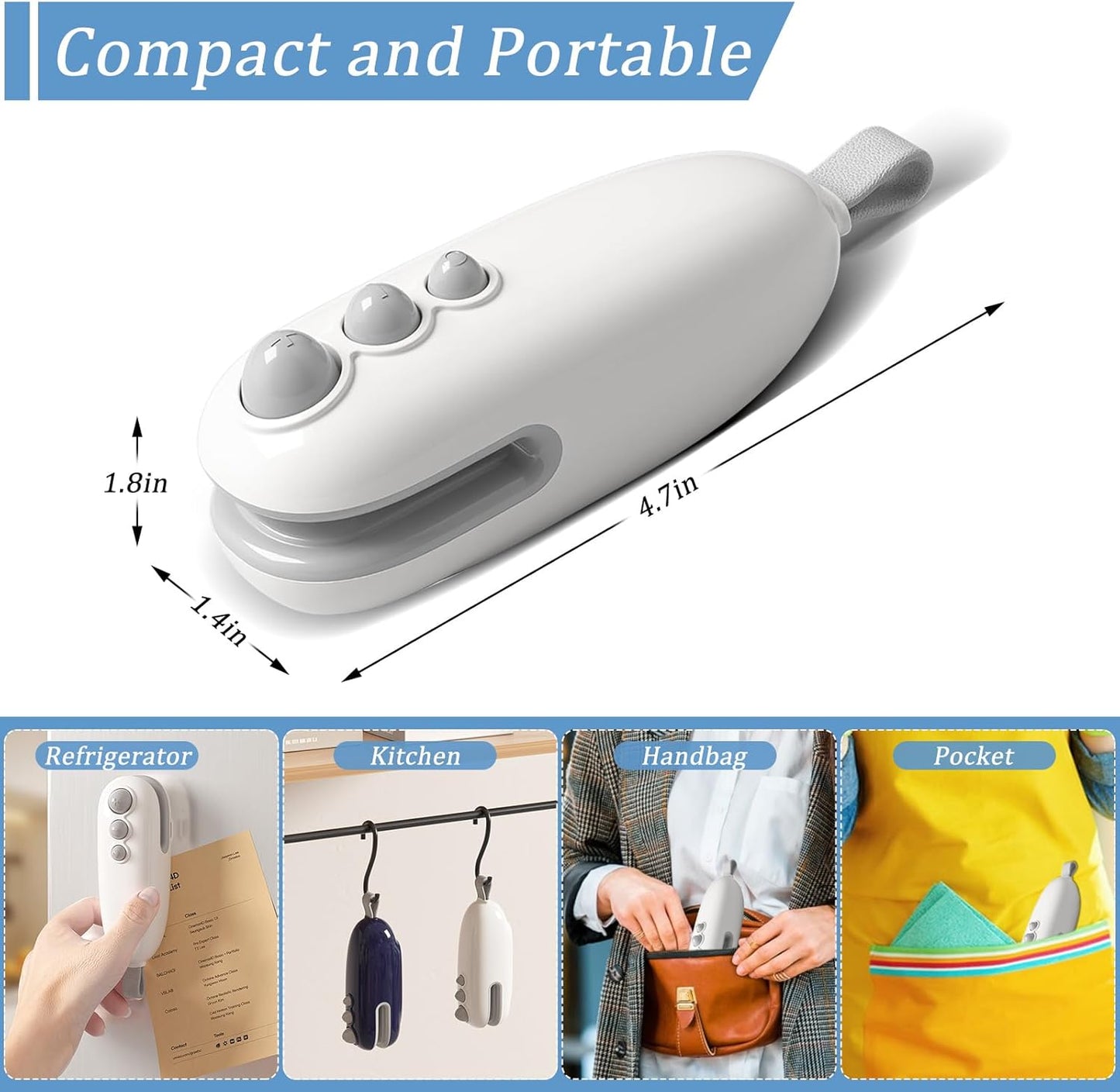 Upgraded Mini Bag Sealer